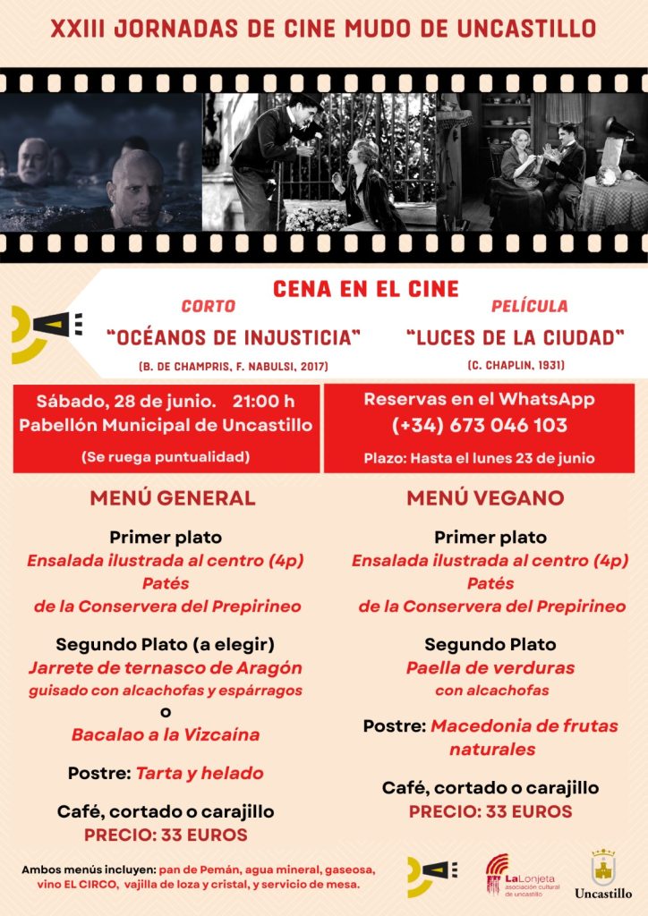 XXIII Jornadas de cine mudo