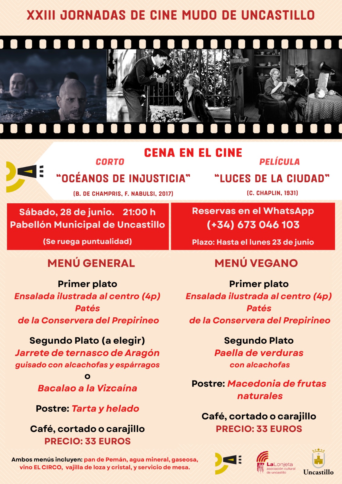 XXIII Jornadas de cine mudo