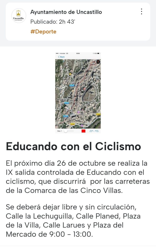 Educando con el ciclismo