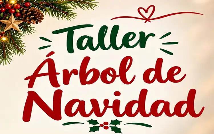 taller árbol de Navidad